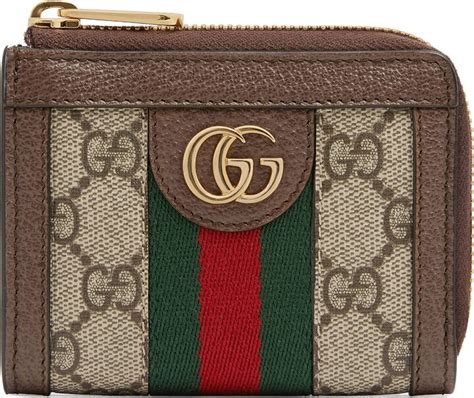 gucci ophidia zip around wallet